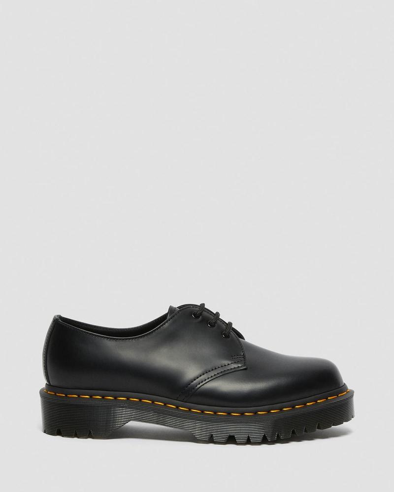 Zapatos Oxford Dr Martens 1461 Bex Smooth Cuero Hombre Negros | MX 227ZUT